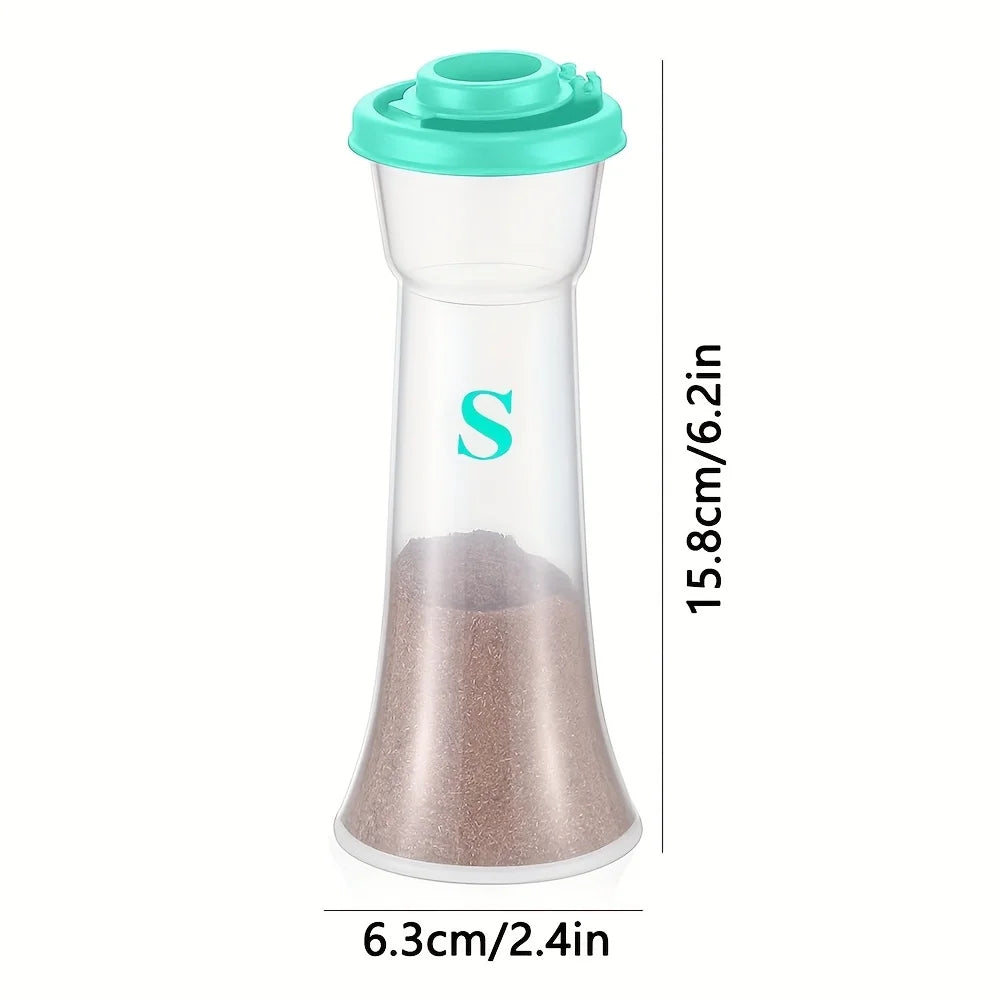 2-Pack Large Salt & Pepper Shaker Set with Lids – Kitchen Salt & Pepper Shakers Nixie