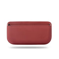PU Leather Car Storage Pocket | Self-Adhesive Seat Organizer Car Seat Organizer Nixie Red