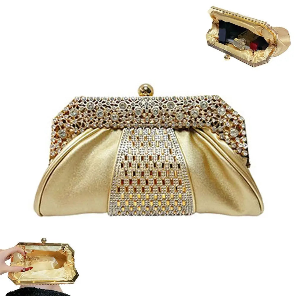 Diamond Embellished Evening Tote Bag | Women's Party Handbag Evening Tote Handbag Nixie