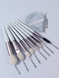 9-Piece Makeup Brush Set – Foundation, Blush & Eyeshadow Makeup Brush Set Nixie Default Title