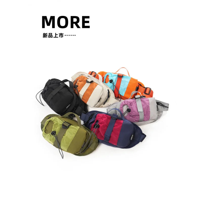 Japanese-Style Men's Chest Bag – Crossbody Shoulder Bag | Nixie Crossbody Chest Bag Nixie