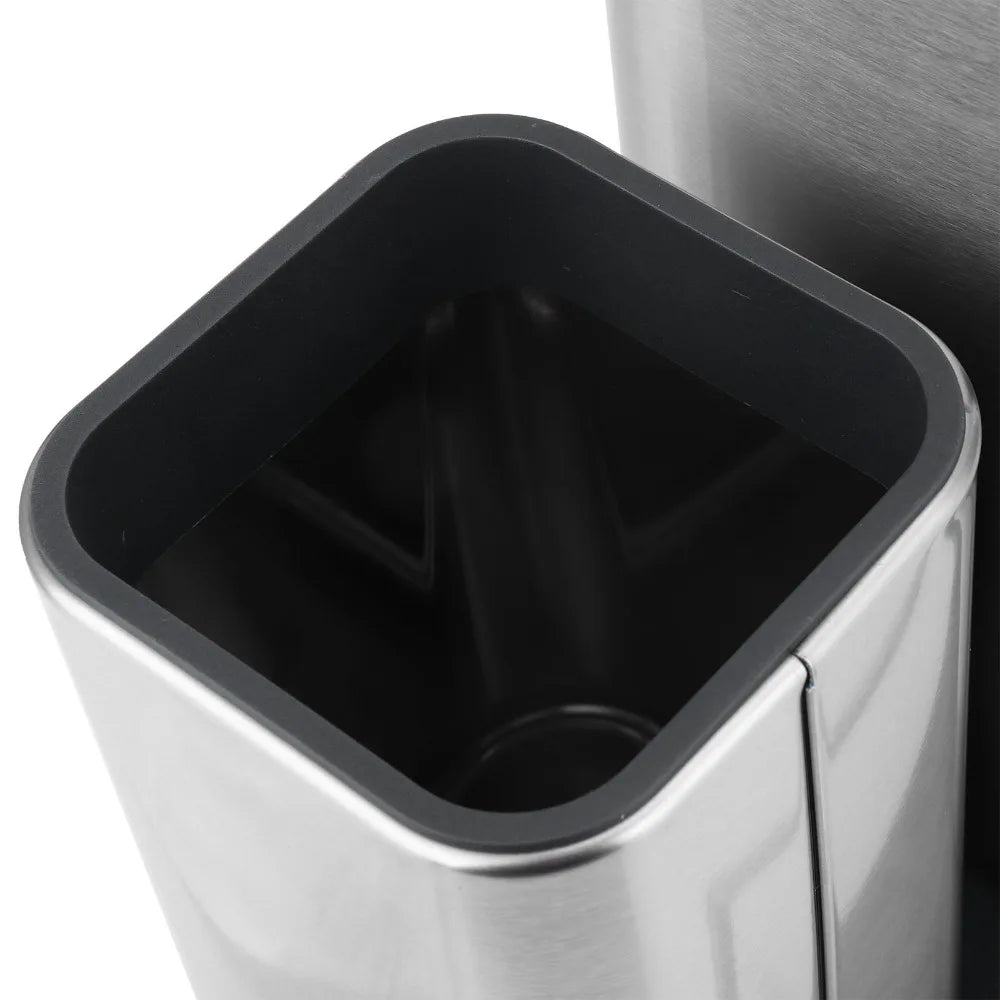 Stainless Steel Utensil & Knife Storage Holder Set