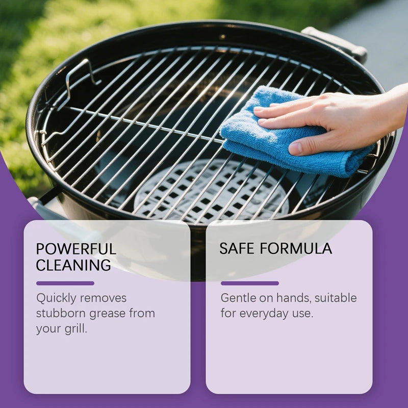 Nixie BBQ Grill & Pan Degreaser Cleaner – 120ml Spray