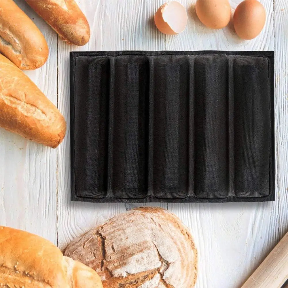 Non-Stick Silicone Baguette Mold | Perforated French Bread Pan Silicone Bread Mold Nixie