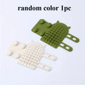 Cat Hair Removal Massage Comb & Wall Corner Scratcher Cat Grooming Comb Nixie random color