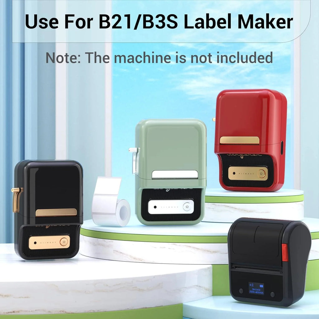 Niimbot Thermal Label Paper B1 B21 B3S – Waterproof Self-Adhesive Thermal Label Paper Nixie