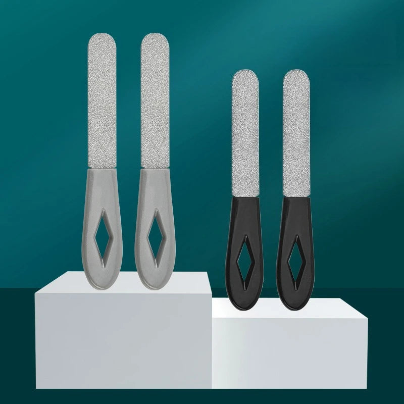 Double-Sided Stainless Steel Nail File & Manicure Buffer Nail File Nixie