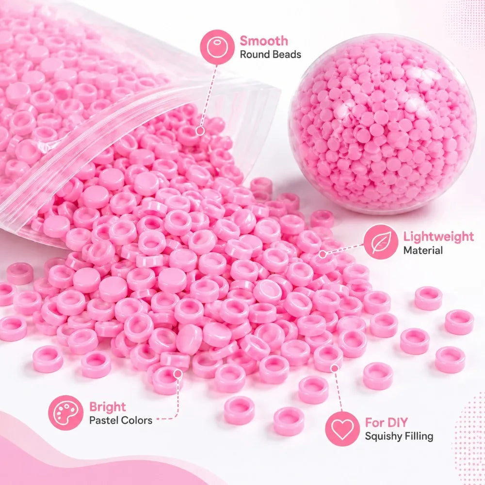 DIY Bobo Ball Stuffing Beads – Small Round Granules for Crafts Craft Stuffing Beads Nixie