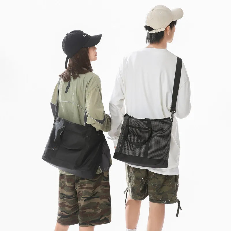 Nixie Nylon Tote Bag – Waterproof Large Laptop Travel Handbag