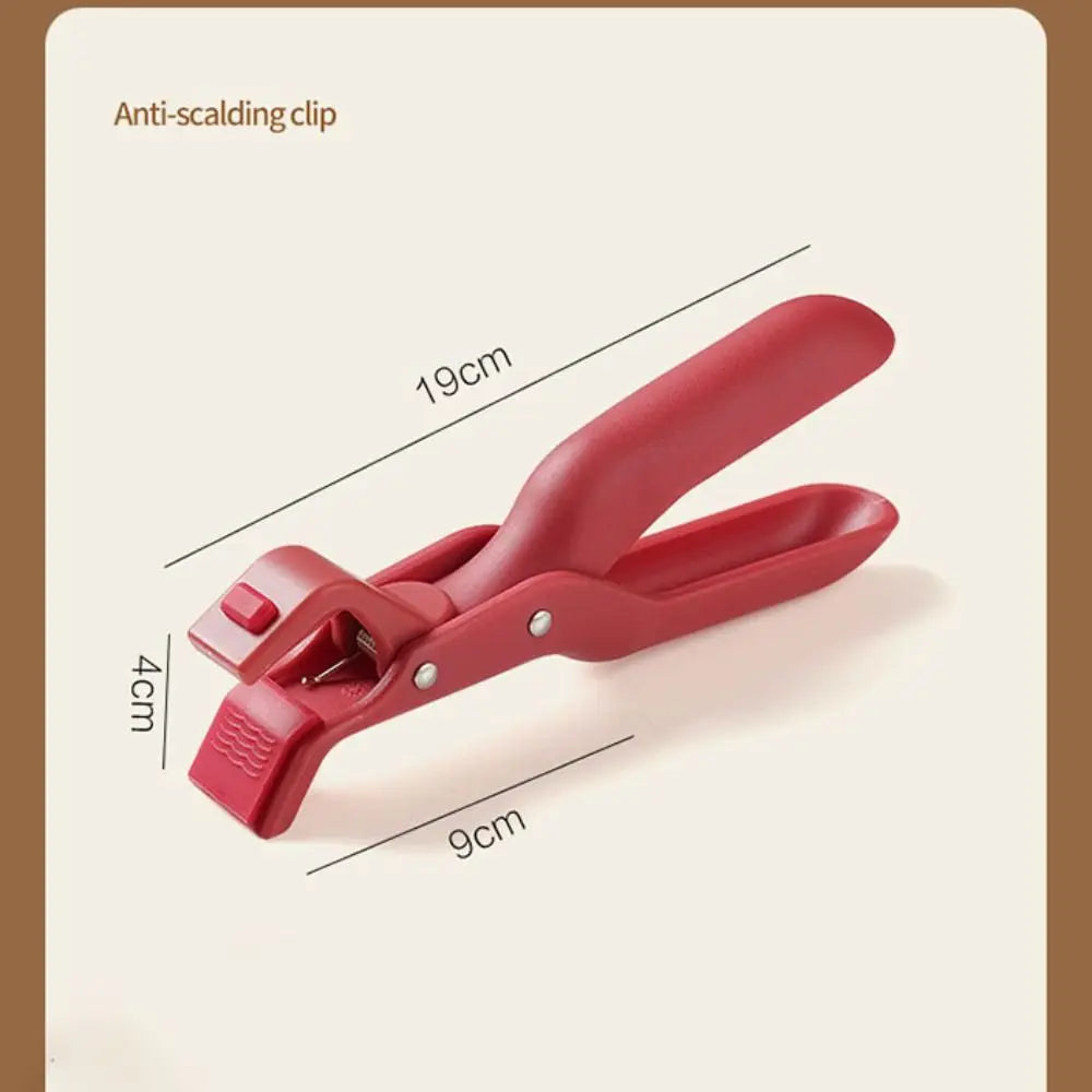 Silicone Anti-Scald Bowl Clip Non-Slip Kitchen Gripper Tongs Kitchen Bowl Clip Nixie