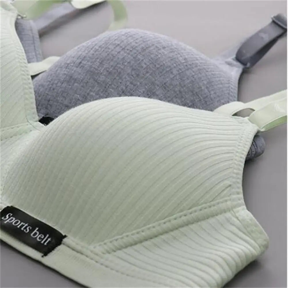 Women's Cotton Wire-Free Seamless Bra – Sports & Sleep Seamless Cotton Bra Nixie