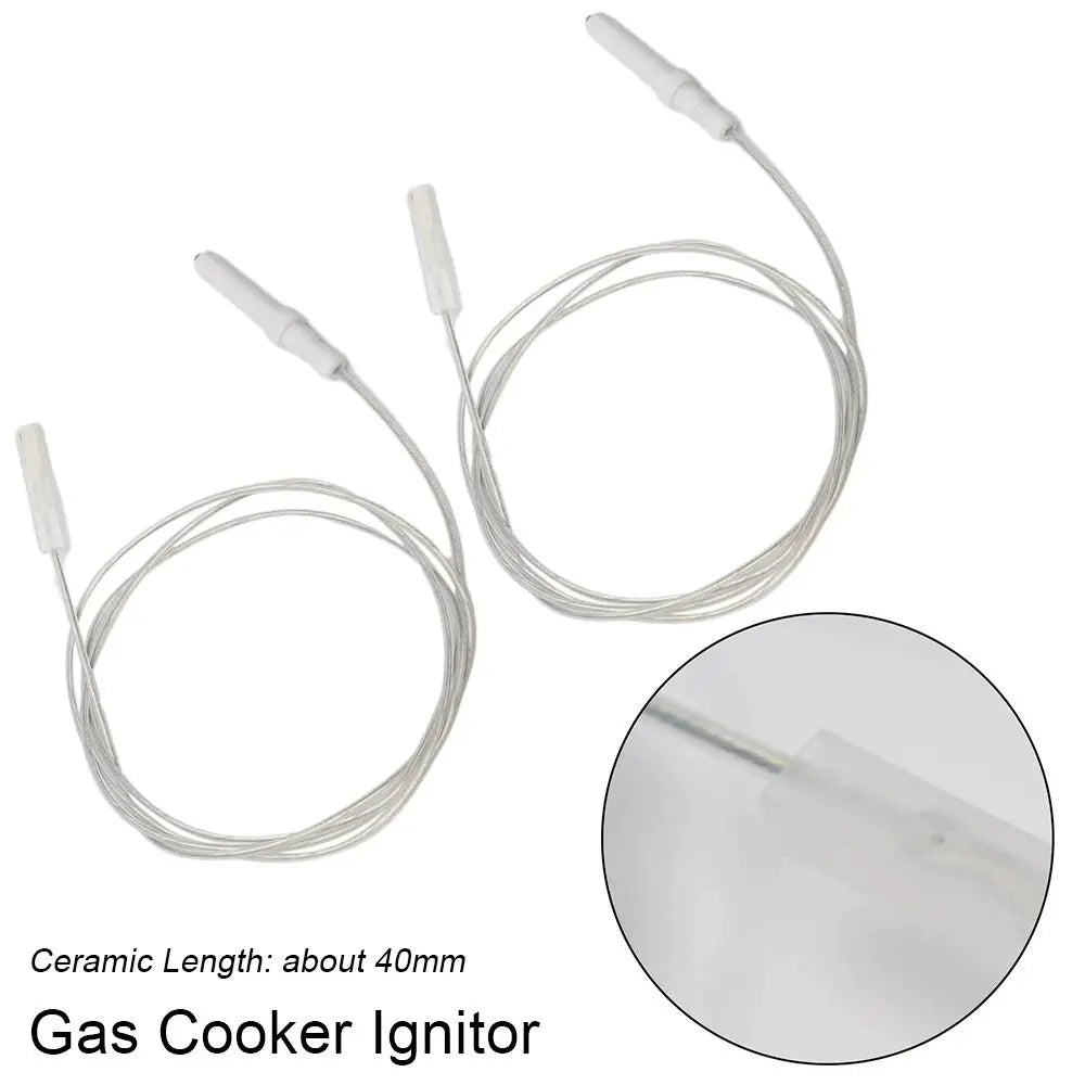 Gas Cooker Ceramic Electrode Ignitor Spark Plug & Wire 1/2/4Pcs Gas Stove Ignitor Nixie