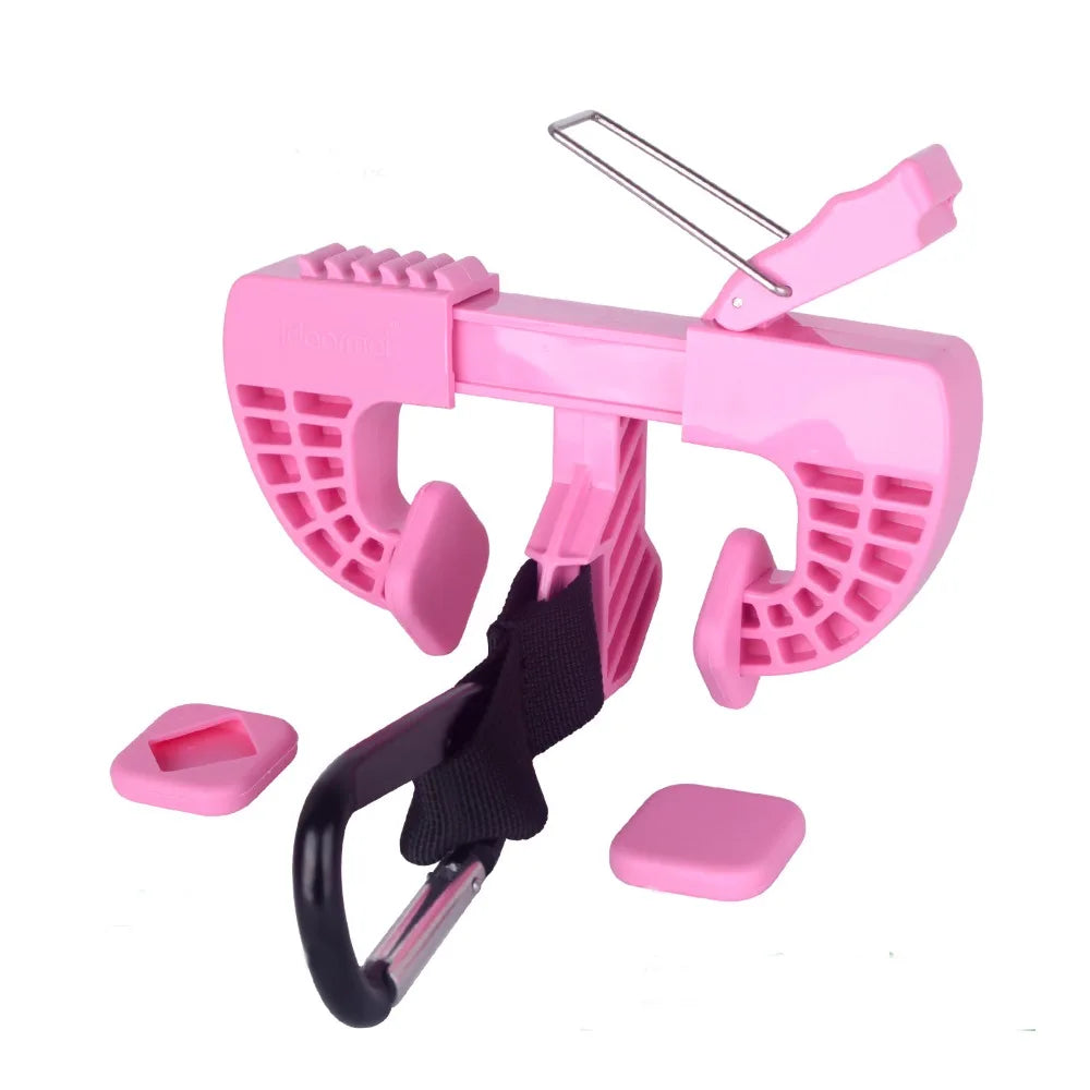 Portable Shoe Clip Hands-Free Backpack Sneaker Holder Shoe Carrier Clip Nixie Pink