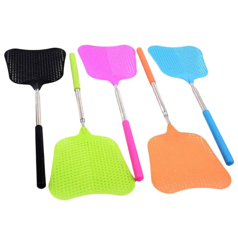 Telescopic Fly Swatter Heavy Duty Plastic & Steel | 25.6" Fly Swatter Nixie