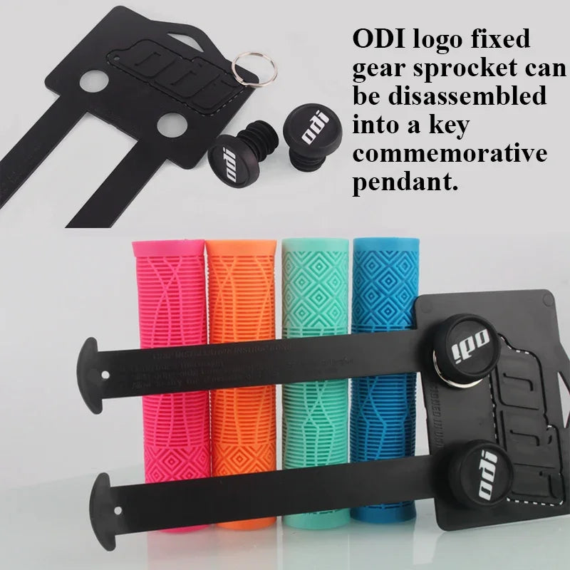 ODI Silicone MTB Handlebar Grips – Anti-Slip, Ultralight Bike Grips Bike Handlebar Grips Nixie