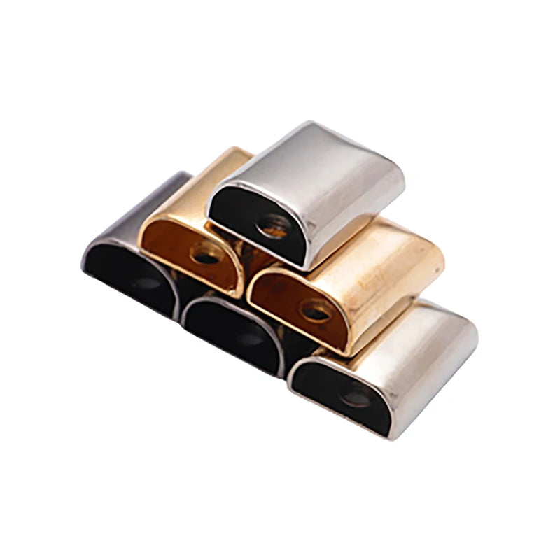 10Pcs Metal Zipper Tail Stoppers with Screw – DIY Sewing Zipper Hardware Accessory Nixie