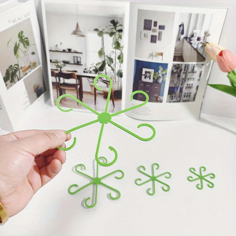 4-Piece Plant Stem Support Clips – Bamboo Branch Fixator Plant Support Clips Nixie