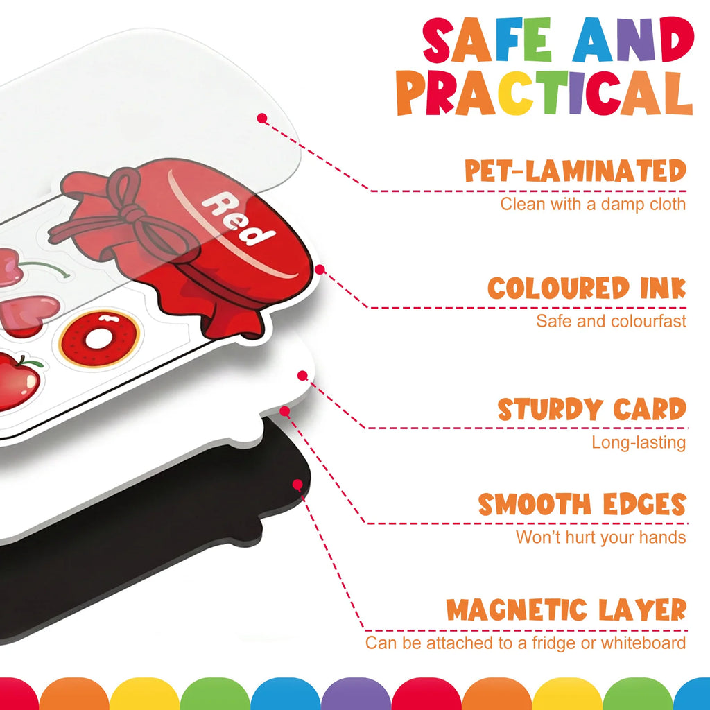 Magnetic Color Sorting Set – Educational Toy for Toddlers Educational Sorting Toy Nixie