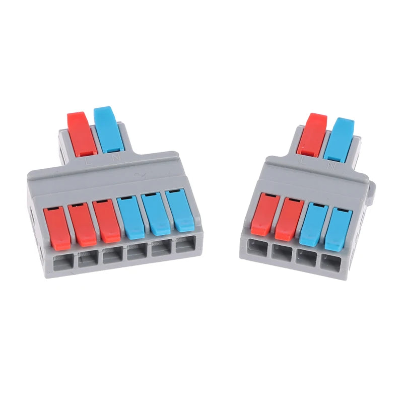 Quick Splitter 2-In 4/6-Out Wire Connector – Universal Cable Wire Connector Splitter Nixie