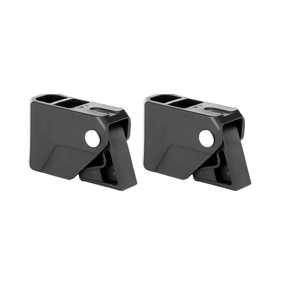 4PCS Quick-Release Boat Fender Clips Rail Cleat Holder for Pontoon Boat Fender Clips Nixie 2pcs Black