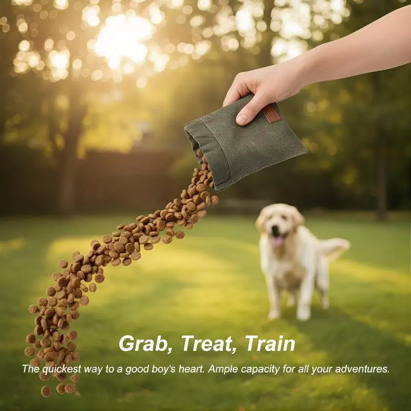 Dog Training Treat Pouch – Portable Food Dispenser Bag Dog Treat Pouch Nixie