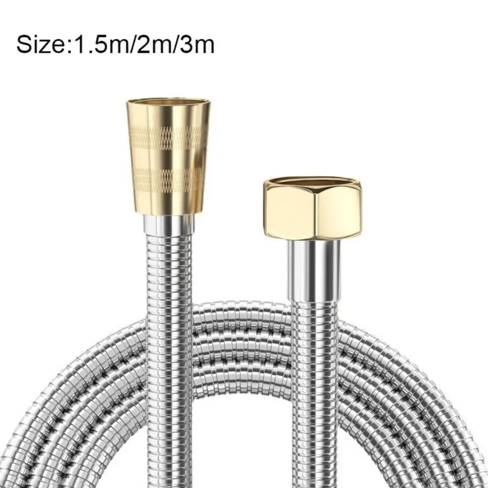 Flexible Stainless Steel Shower Hose 1.5m 2m 3m – Universal Fit Shower Hose Nixie