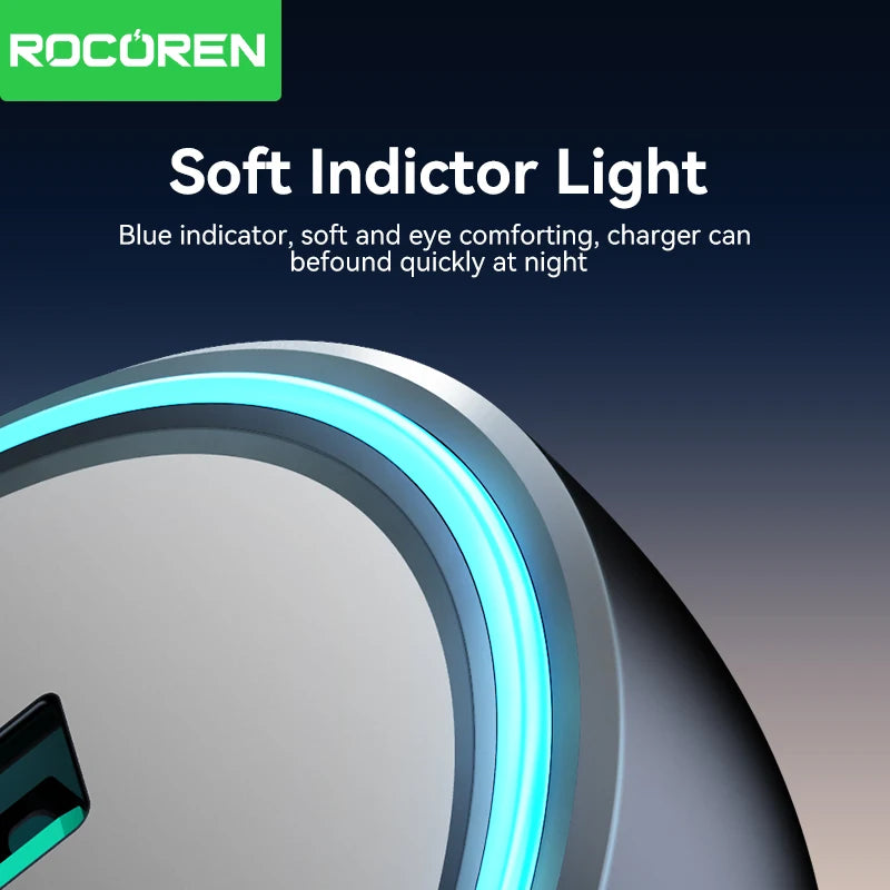Rocoren 55W 4-in-1 USB-C Car Charger – PD & QC4.0 Fast Charge