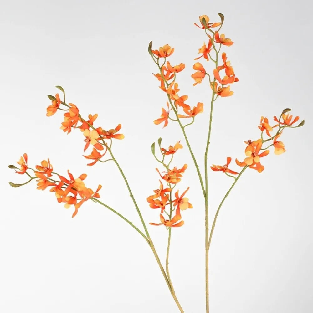 73cm Faux Butterfly Orchid Artificial Flower – 3 Fork Stem Artificial Flower Nixie