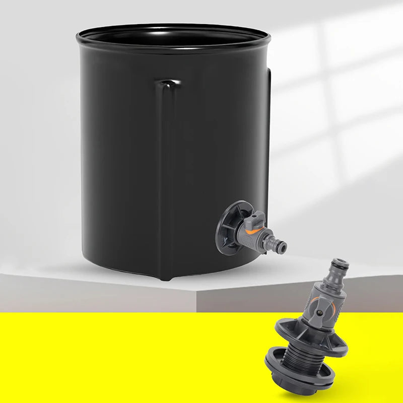 6-Way Water Tank Connector with Switch Valve | PVC Irrigation Irrigation Pipe Fitting Nixie