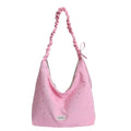 Korean Polka Dot Crossbody Bag – Large Shoulder Bag for Women Crossbody Shoulder Bag Nixie Pink