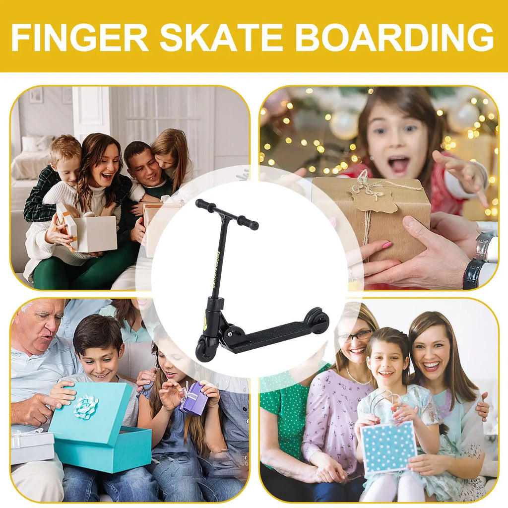 Foldable T-Type Finger Scooter Mini Toy with Brake | CE Certified Finger Toy Scooter Nixie