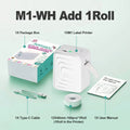 Marklife M1 Mini Bluetooth Thermal Label Printer – Inkless