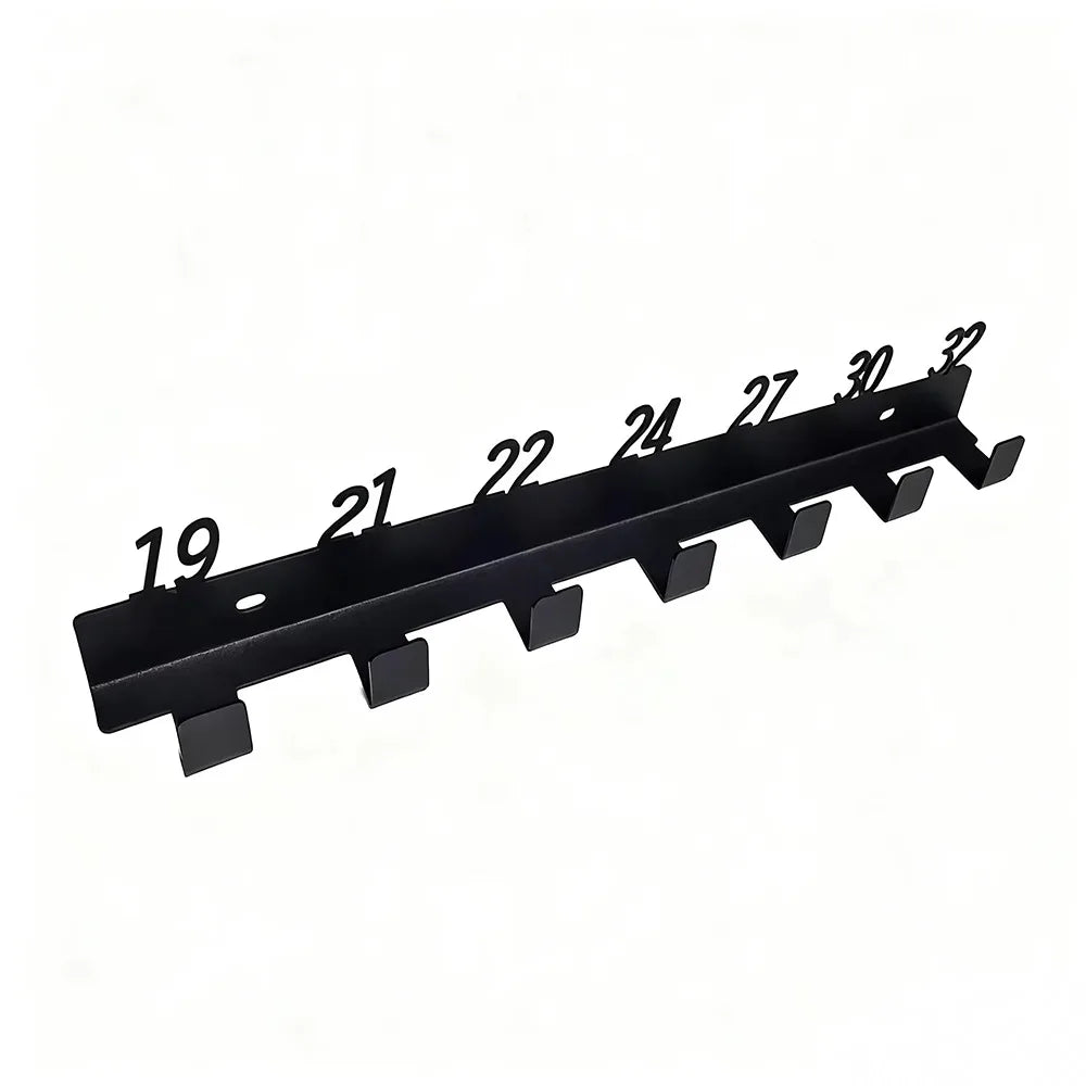 Wall-Mounted Wrench Sorting Rack | Cast Iron Tool Storage
