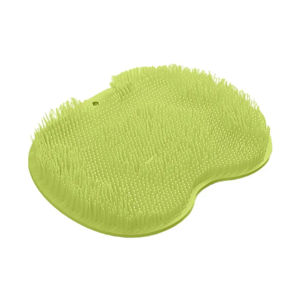 Silicone Shower Foot Scrubber Mat – Exfoliating Massage Brush