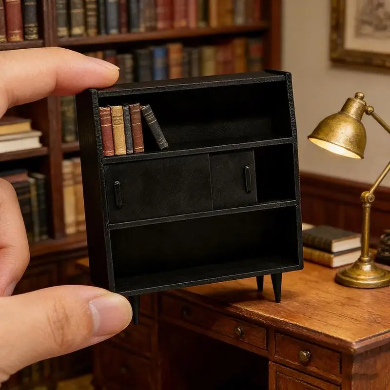 1:12 Miniature Dollhouse Wall Cabinet Furniture Accessory Dollhouse Miniature Furniture Nixie