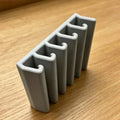 Under Cabinet Food Container Organizer – 4 Slots Drill-Free Cabinet Storage Organizer Nixie A2