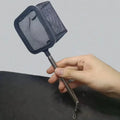 Aquarium Square Fishing Net Extendable Handle | Fish & Shrimp Aquarium Fishing Net Nixie black