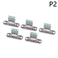 5Pcs USB 3.1 Type-C Female Connector Jack with Fixing Plate USB Type-C Connector Nixie 2