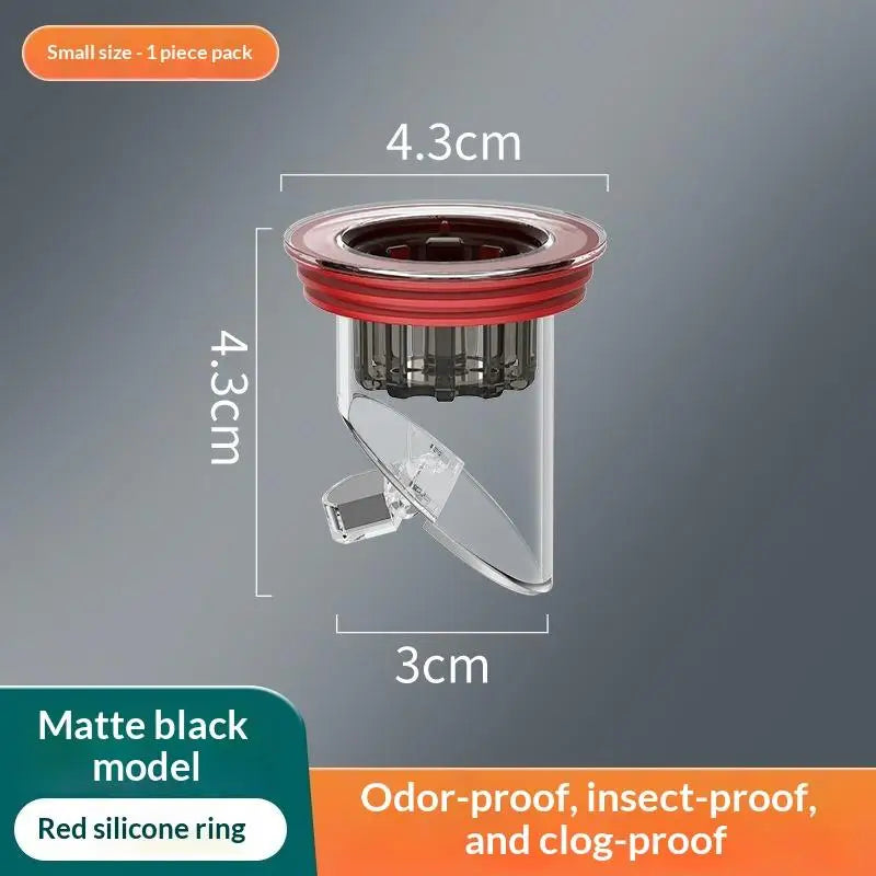 Anti-Odor Floor Drain Cover with Removable Filter Basket Floor Drain Cover Nixie A2