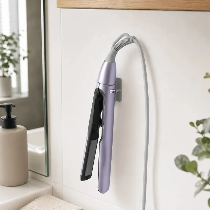 No-Drill Wall Mount Organizer for Hair Tools & Eyeglasses Wall Mount Organizer Nixie
