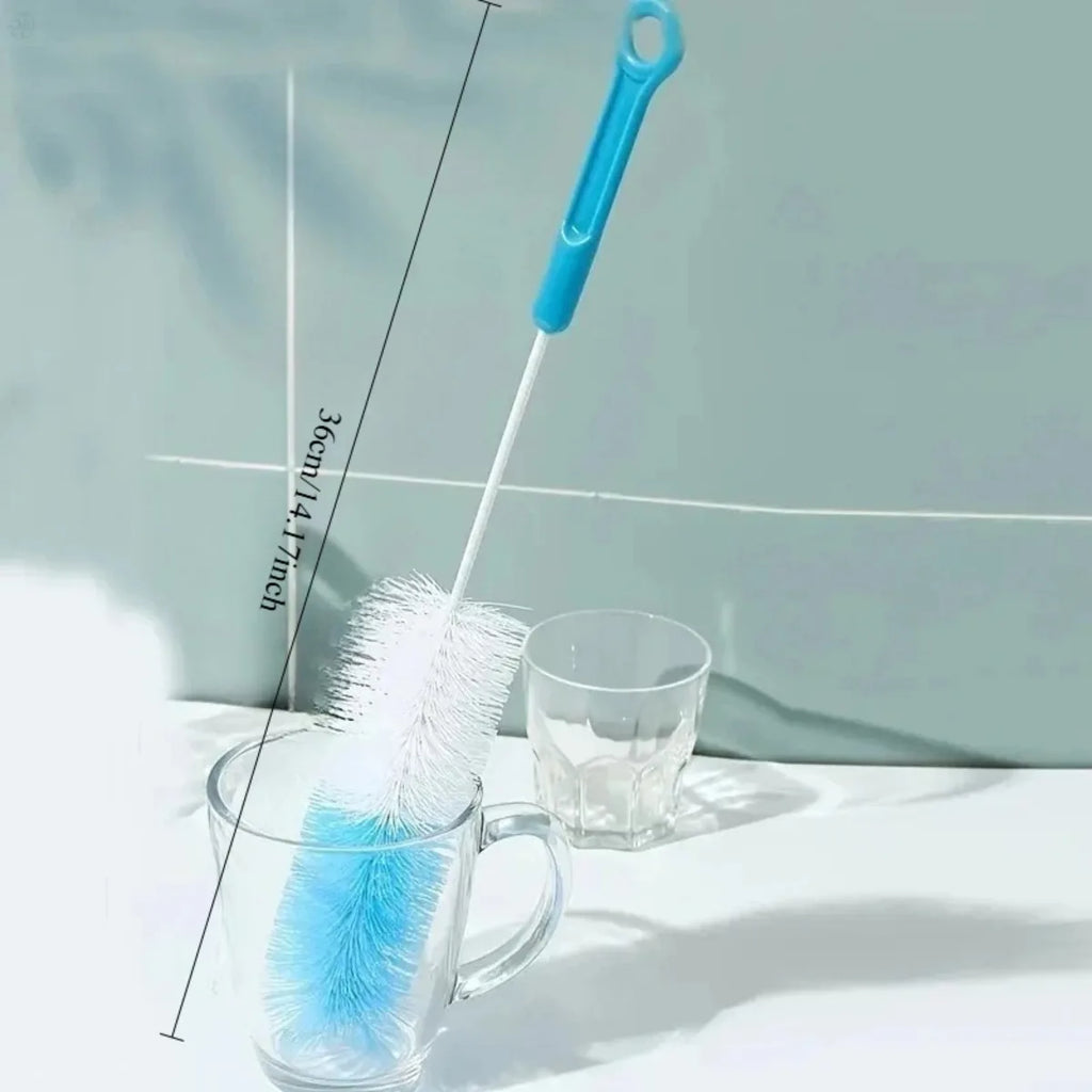 Long Handle Bottle Brush – Cup, Glass & Thermos Cleaner Bottle Cleaning Brush Nixie