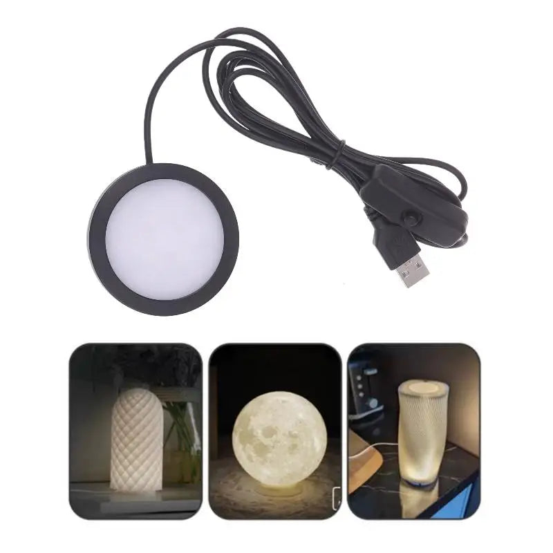 Bambu Lab LED Lamp Kit – USB Ultra-Thin Round Light DIY