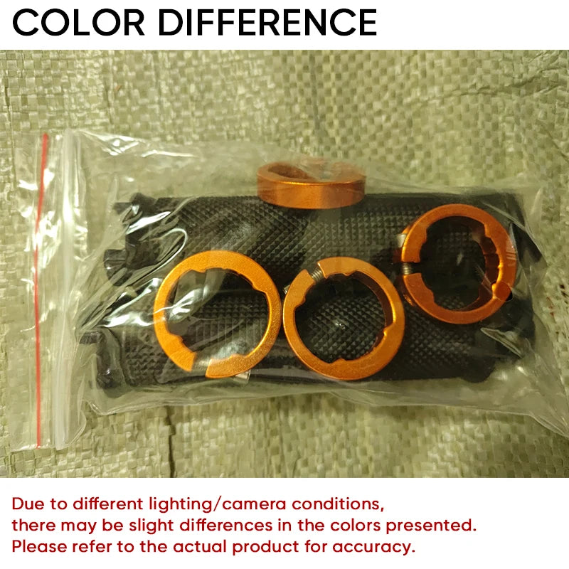 BUCKLOS Lock-On MTB Bike Grips – Non-Slip Rubber Handlebar MTB Handlebar Grips Nixie