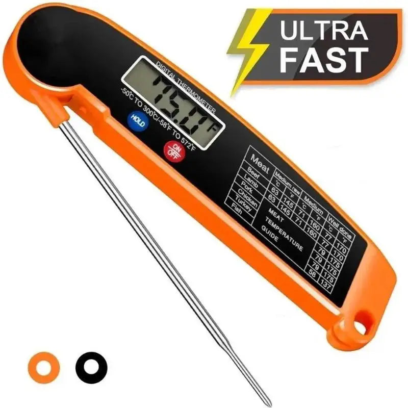 Digital Food Thermometer Probe – Meat BBQ Oven Kitchen Tool