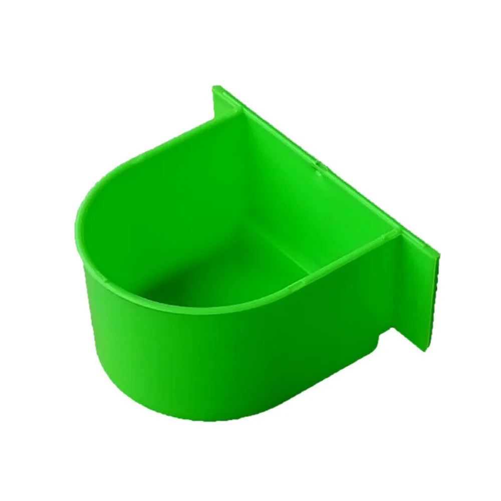 Bird Cage Feeder Bowl – Splash-Proof Food & Water Cup Bird Cage Feeder Nixie