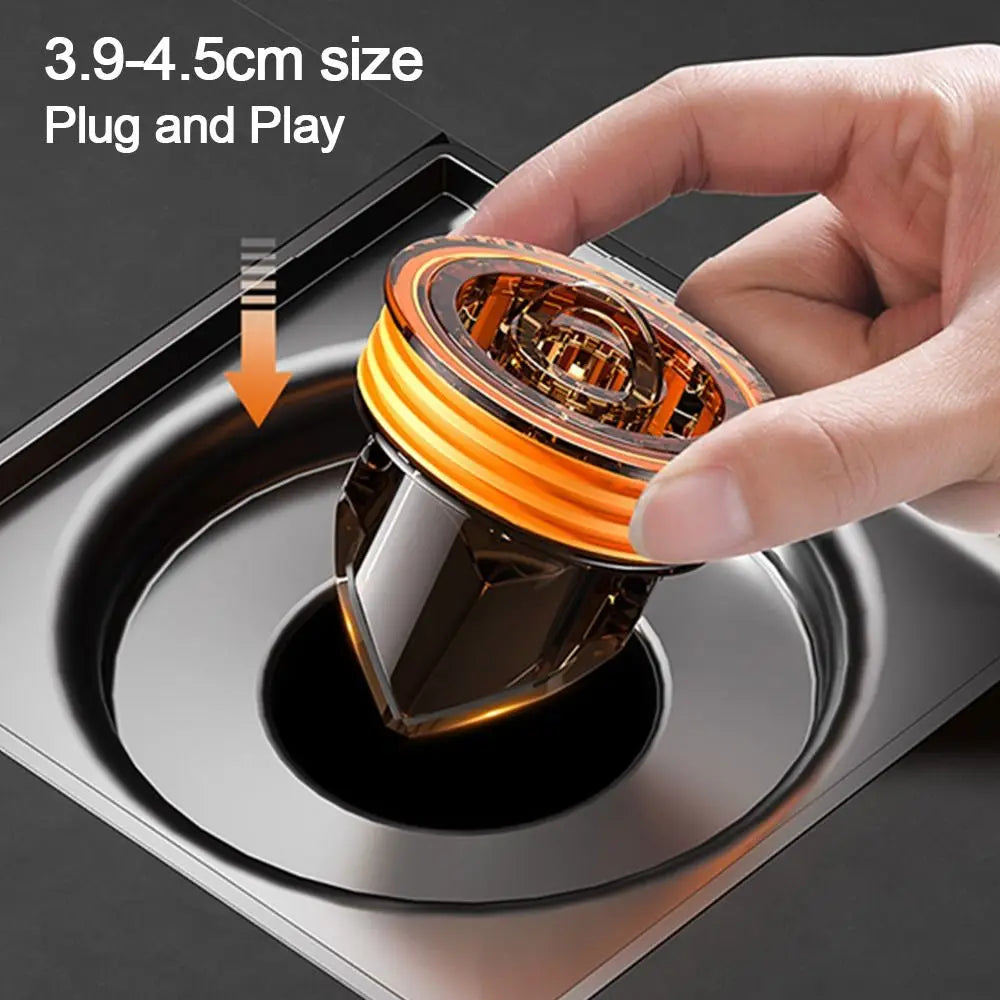 Backflow Preventer Floor Drain Anti-Odor Silicone Strainer Insert Floor Drain Insert Nixie