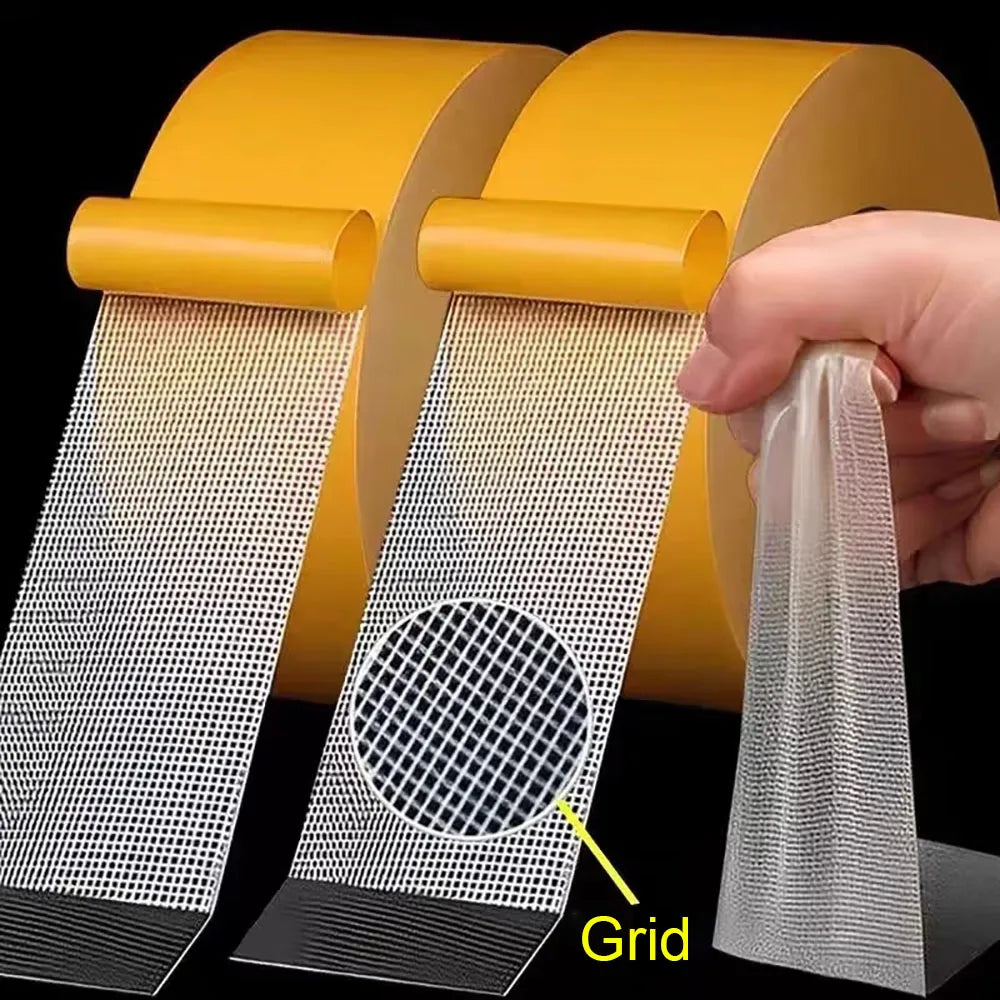 Heavy-Duty Double Sided Mesh Tape – Waterproof Carpet & Home Double Sided Tape Nixie
