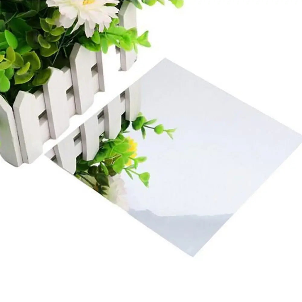 10pcs Square DIY Mirror Wall Stickers – Modern Home Decor