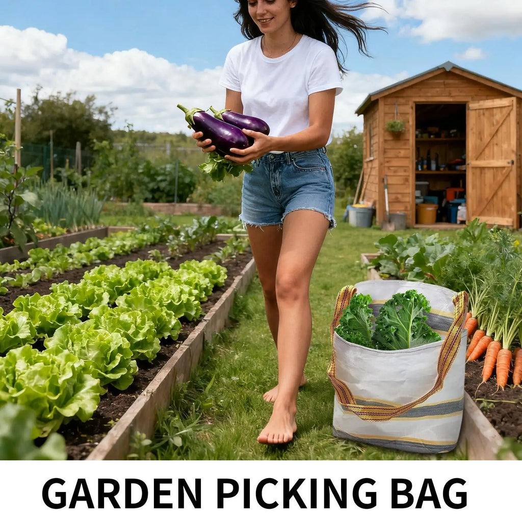 Waterproof Fruit Picking Bag – Portable Crossbody Harvest Apron Garden Harvest Apron Nixie