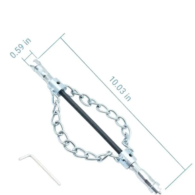 16MM Flex Shaft Sewer Descaling Chain Drain Cleaning Tool Drain Cleaning Tool Nixie